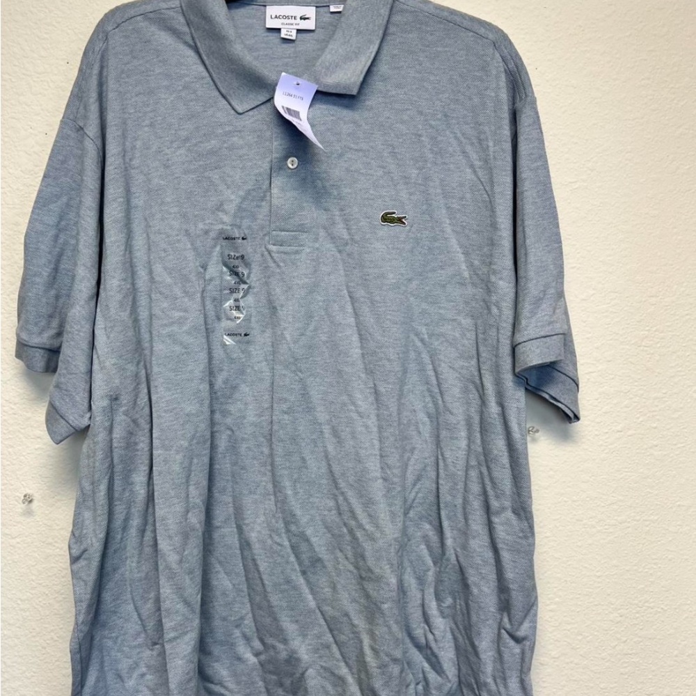 Lacoste Men's Polo Shirt in Light Gray